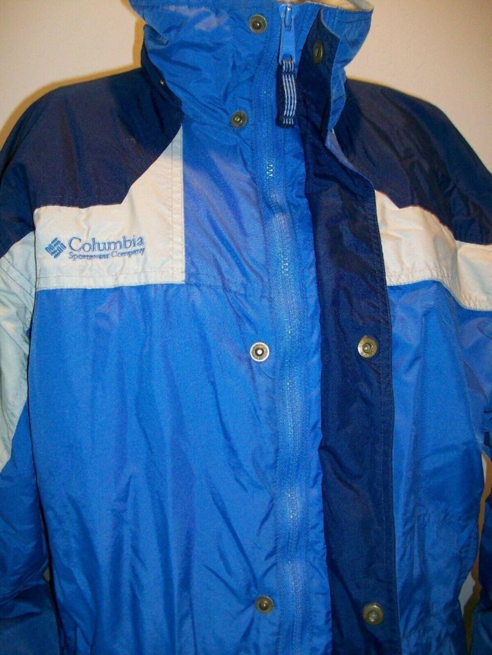 Columbia Sportswear Women's Blue Gray Navy Coat Jacket Heavy Winter Size 18 / 20 - Picture 3 of 10